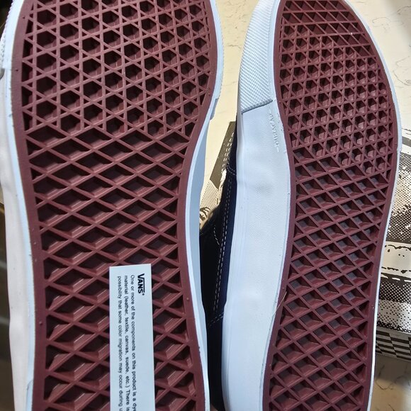 Vans Skate Half Cab Navy / Burgundy VN0A2Z34YY3 Skateboarding Shoes MENS 10 NEW - Picture 15 of 15